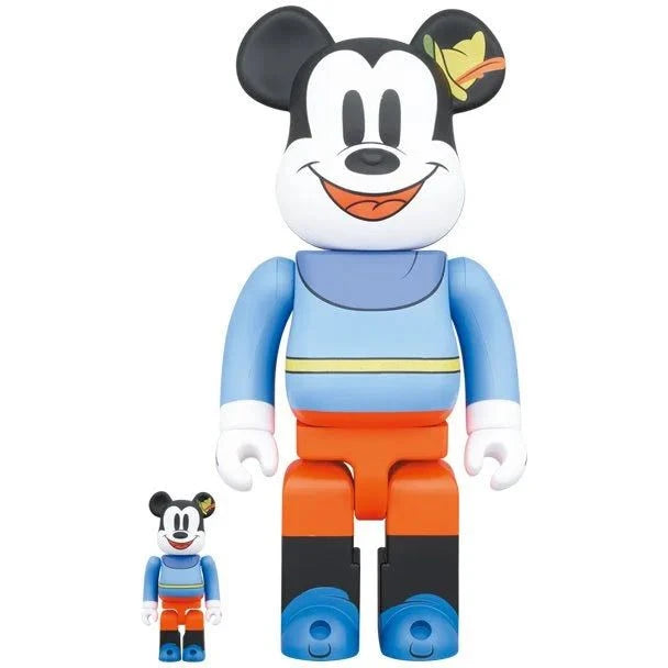 Ensemble Bearbrick 400% & 100% - Mickey Mouse : Édition Limitée