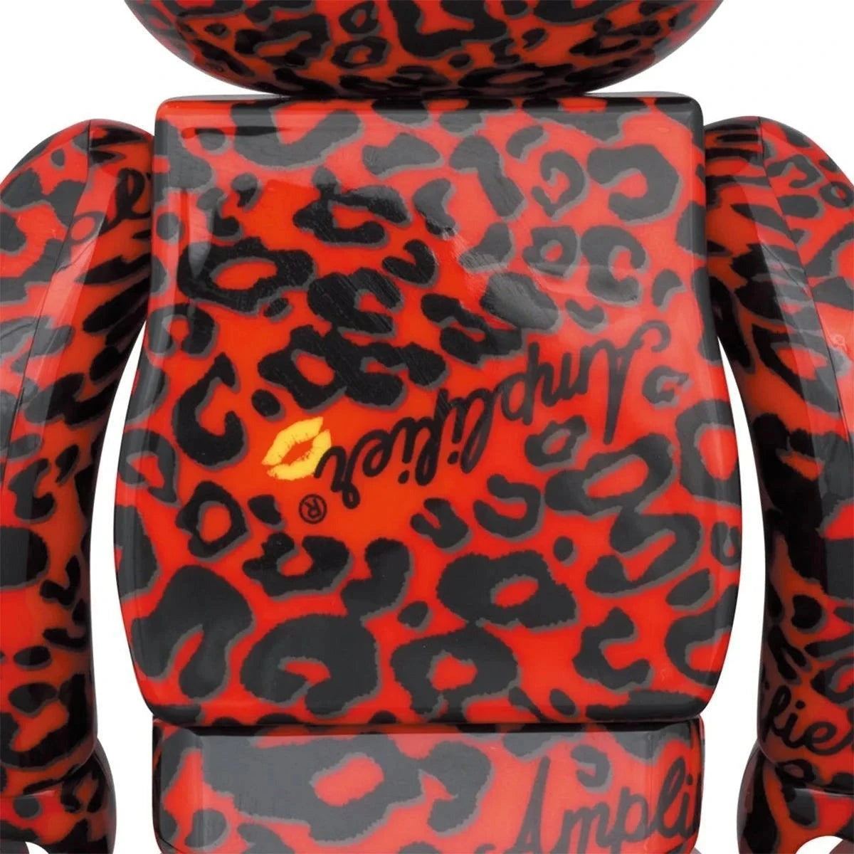 400% & 100% Bearbrick Sæt - Amplifier (Red) by HIDE