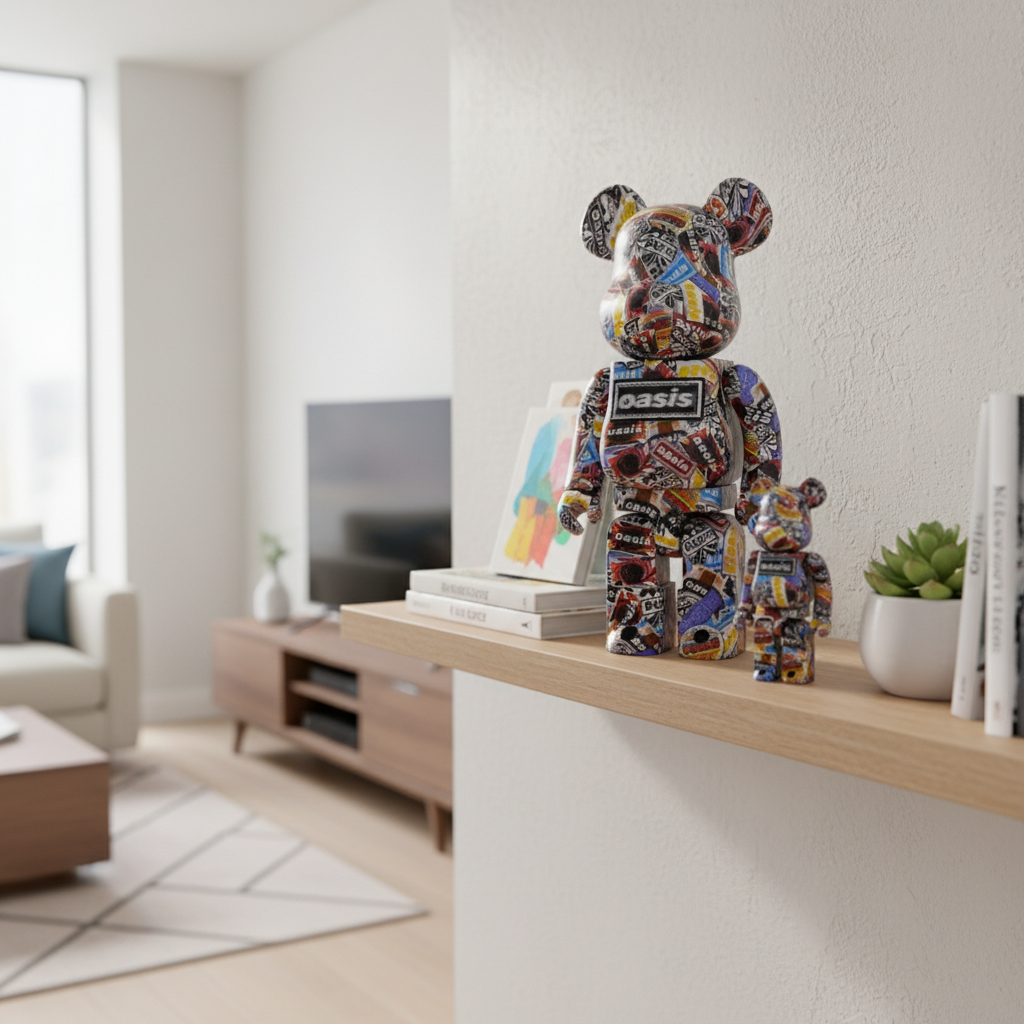 Ensemble Bearbrick 400% et 100% - OASIS (2025)