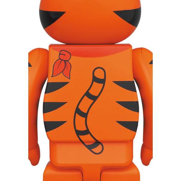 400% & 100% Bearbrick sæt - Tony The Tiger Vintage (Kelloggs)