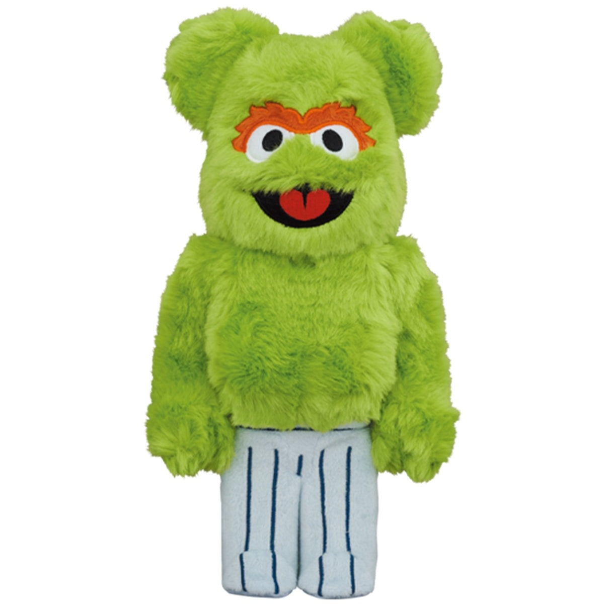 Set Bearbrick 400% - Oscar le Grouch - Édition Costume (Sesame Street)