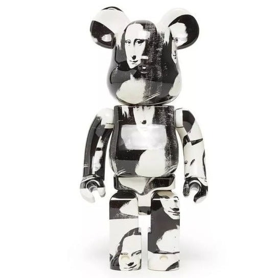 Bearbrick 1000% - Andy Warhol (Double Mona Lisa)