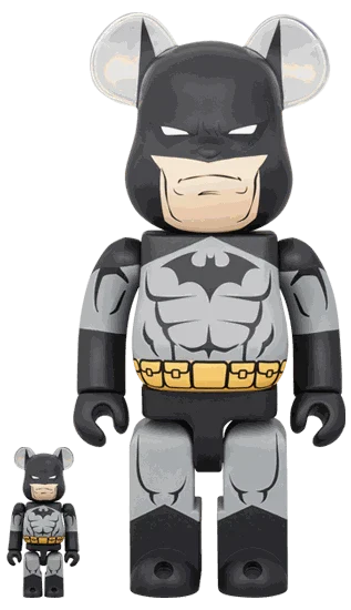 Ensemble Bearbrick 400 & 100 – Batman Hush - Ensemble de