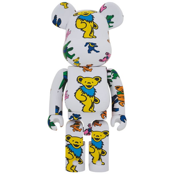 Bearbrick 1000% - Grateful Dead (Motif Dancing Bears)