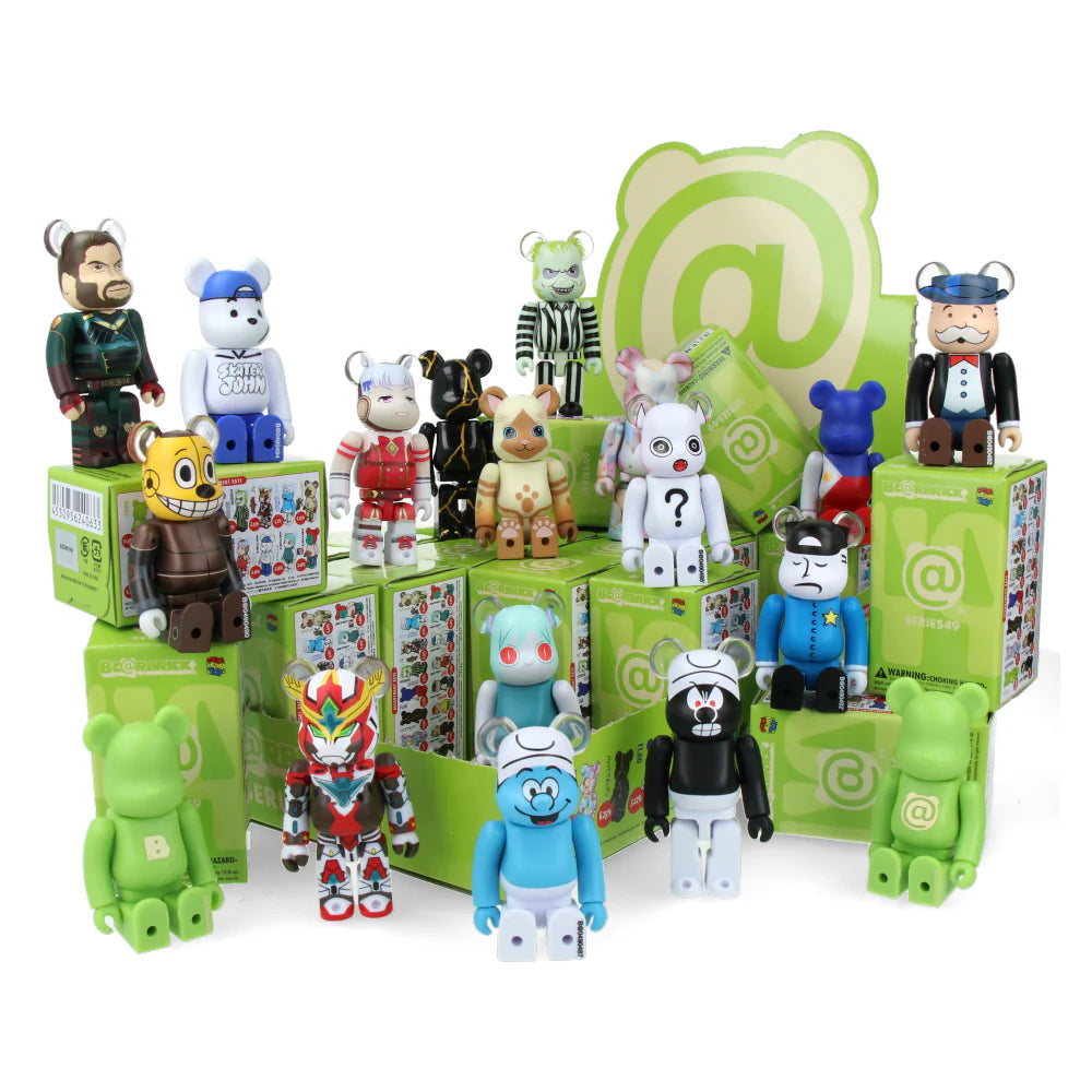 Bearbrick 100% Blindbox série 49 par Medicom Toy