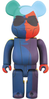 400% Bearbrick - Andy Warhol (Silkscreen)