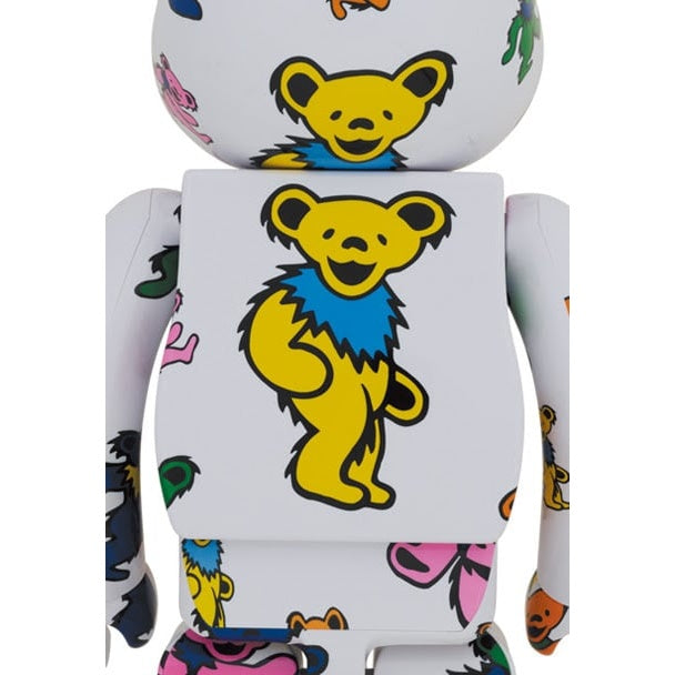 Bearbrick 1000% - Grateful Dead (Motif Dancing Bears)