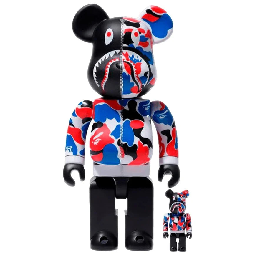 Ensemble Bearbrick 400% & 100% – Bape Store London – Shark