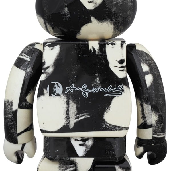 Bearbrick 1000% - Andy Warhol (Double Mona Lisa)