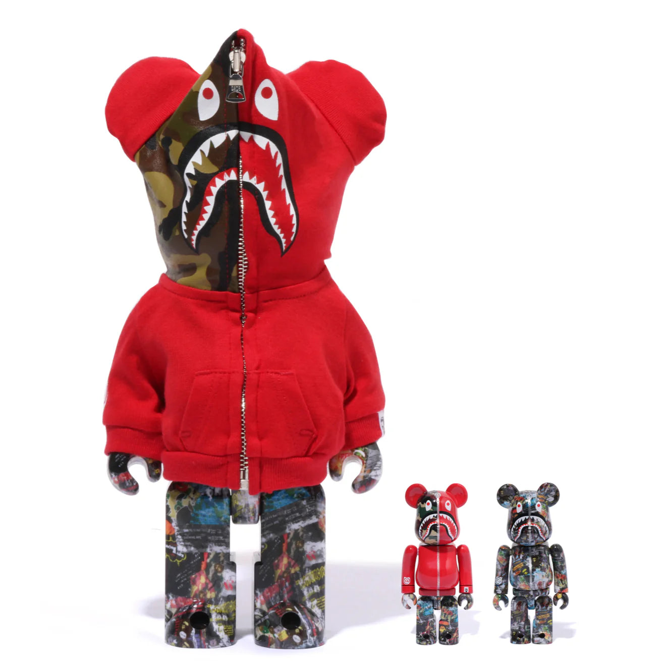 Ensemble Bearbrick 400 & 100 – Batman Hush - Ensemble de