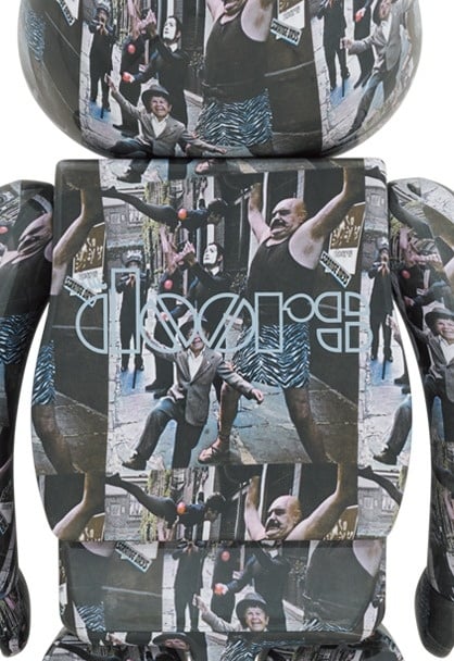 1000% Bearbrick - Strange Days (The Doors)-Medicom Toy-Bearbrick