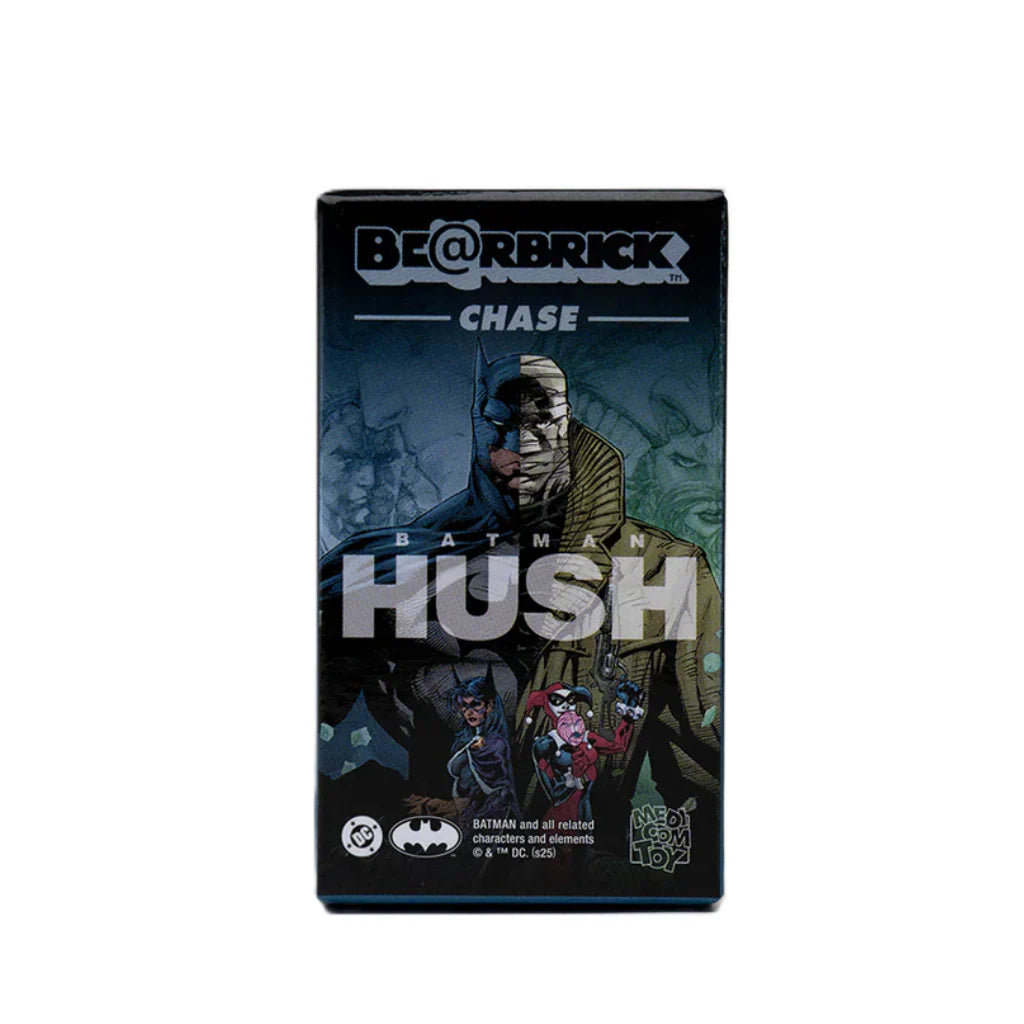 Bearbrick 100% Blindbox Chase Series - Batman Hush (Série 1)