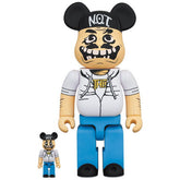 400% & 100% Bearbrick sæt - Notman (Anthrax)