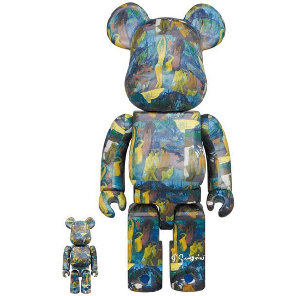 400% & 100% Bearbrick sæt - Where Do We Come From? (Paul Gauguin)