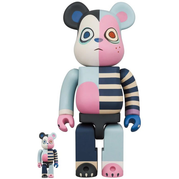 400% & 100% Bearbrick sæt - Lauren Tsai (2nd ver.)