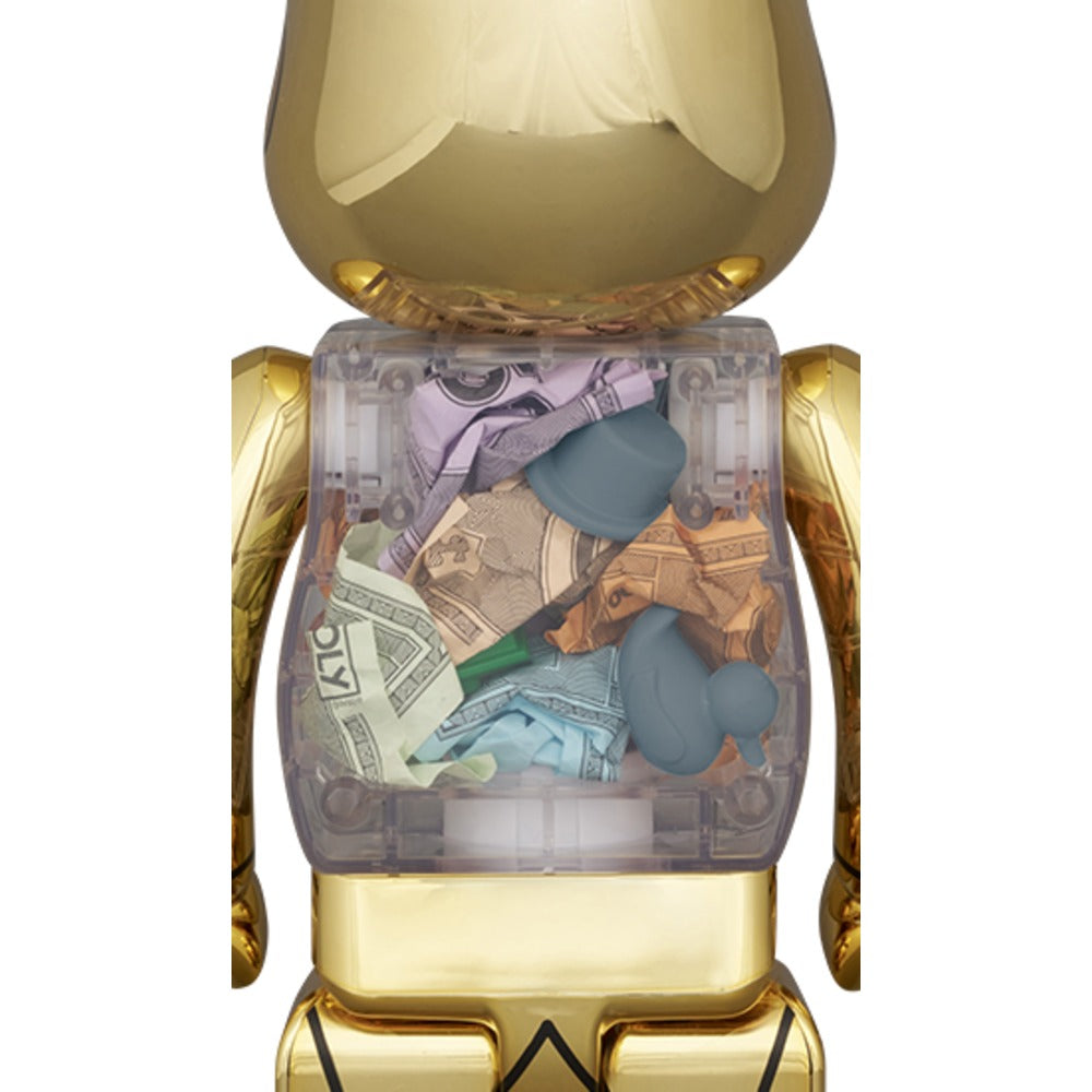 Bearbrick 400% - Mr. Monopoly (90e anniversaire)