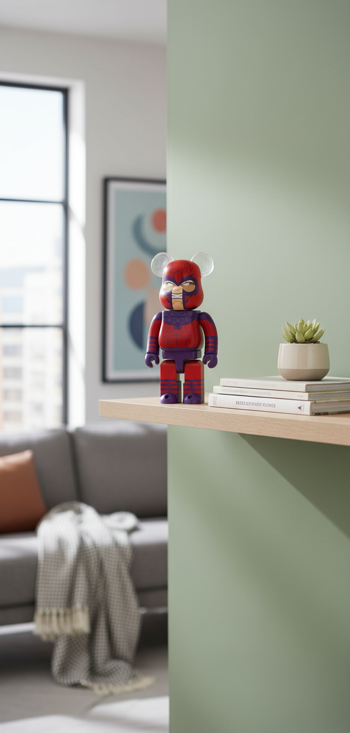 400% Bearbrick - X-Men - Magneto