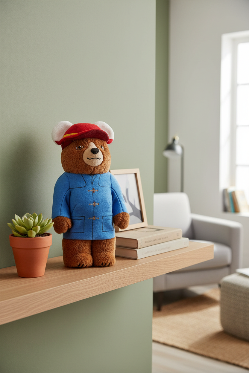 400% Bearbrick - Paddington (Costume)-Medicom Toy-Bearbrick