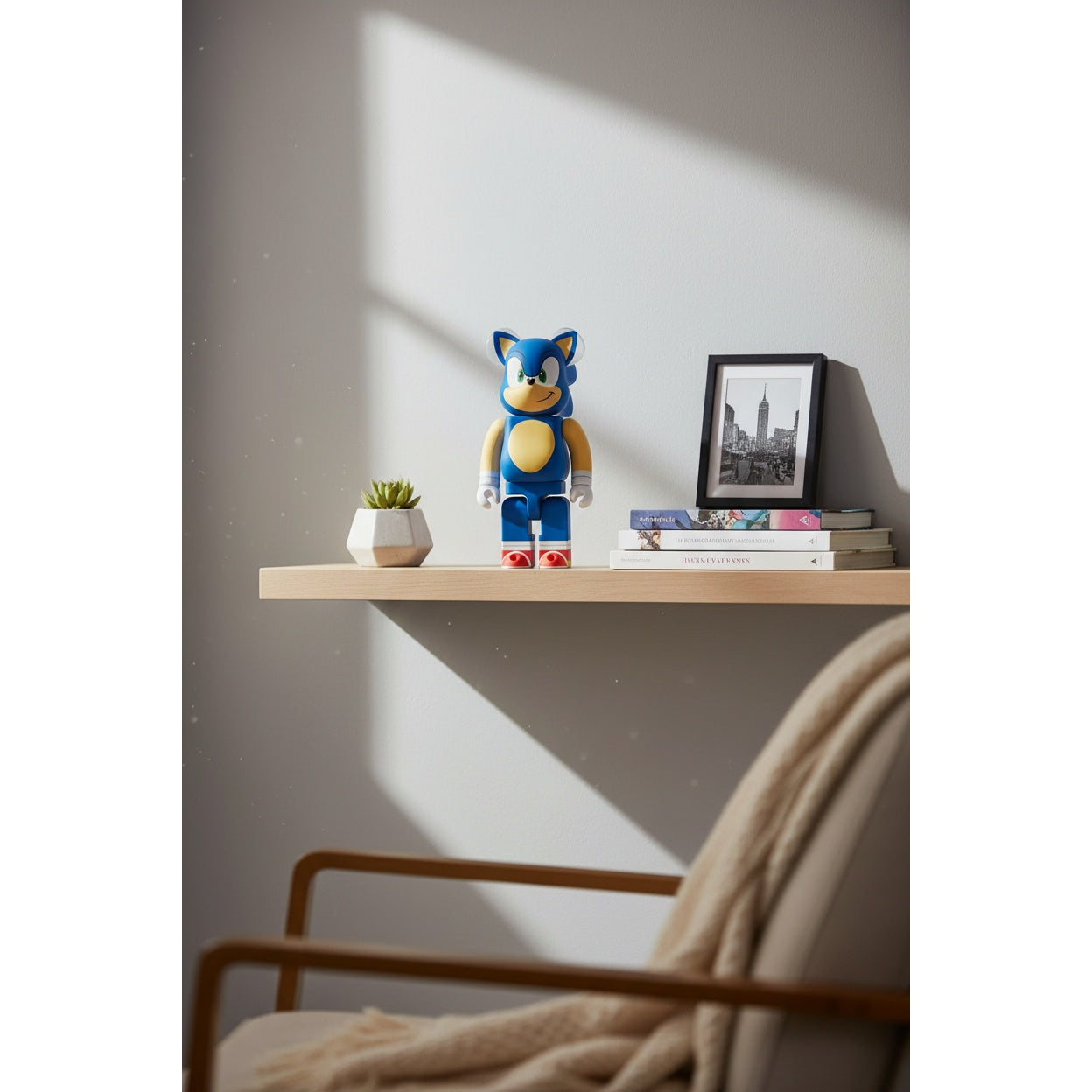 400% Bearbrick - Sonic the Hedgehog (SEGA)