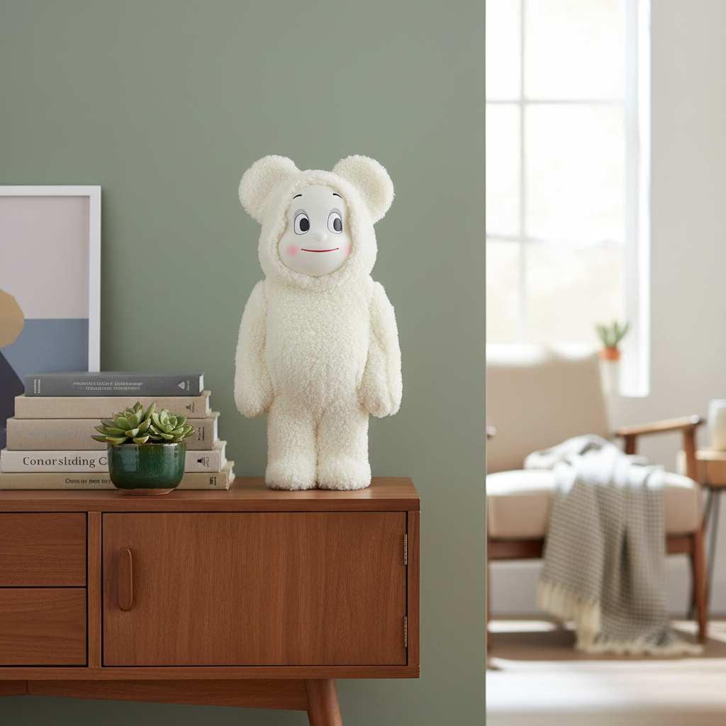 Bearbrick 400% - Casper - Édition Costume (Le gentil fantôme) Bearbrick 400% - Casper - Édition Costume (Le gentil fantôme)