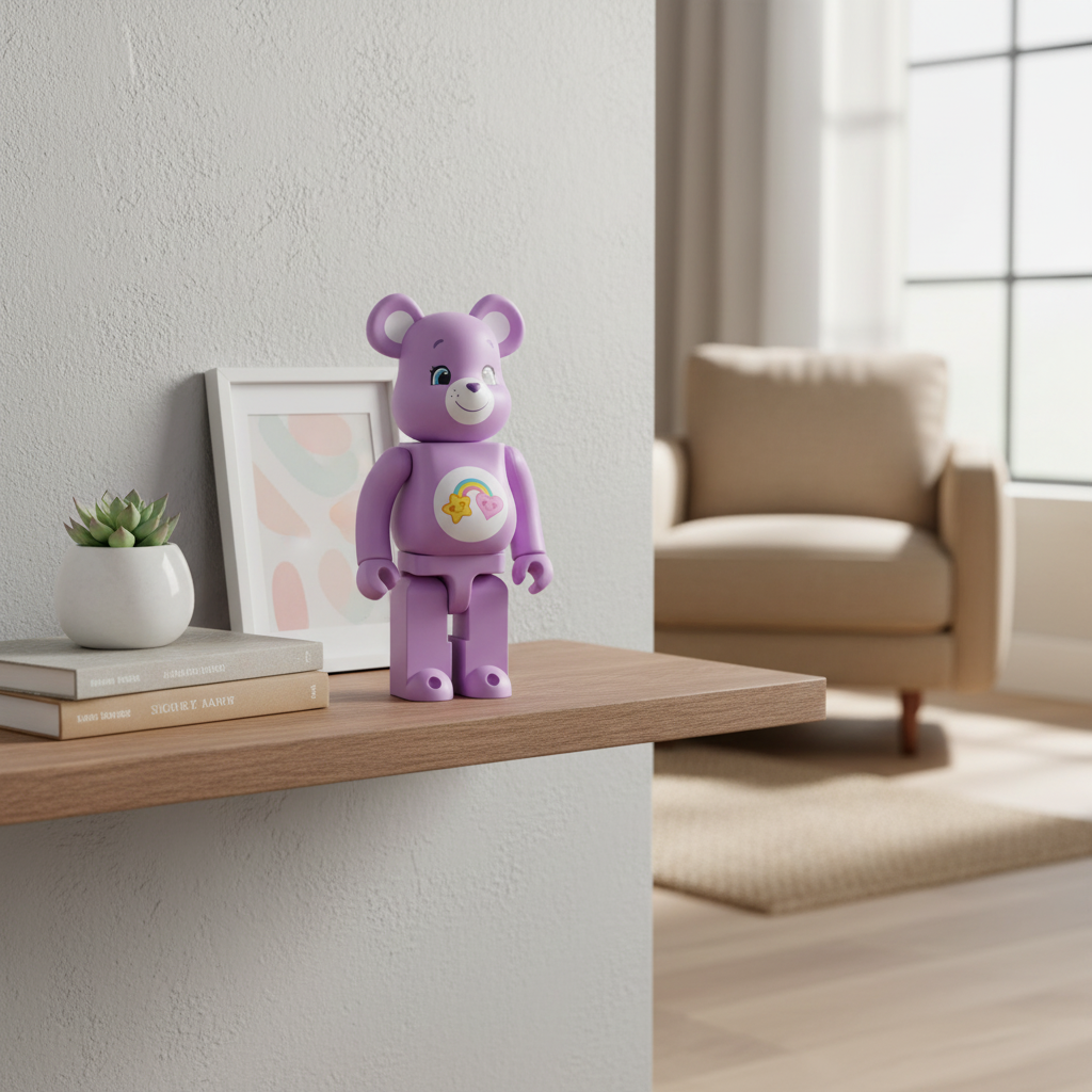 400% Bearbrick - Best Friend Bear (Care Bears)-Medicom Toy-Bearbrick