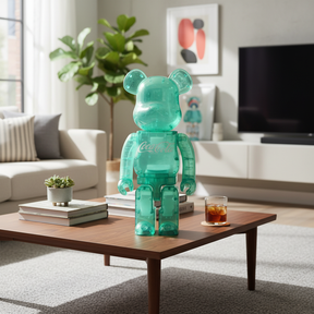 1000% Bearbrick - Coca-Cola (Georgia Green)-Medicom Toy-Bearbrick