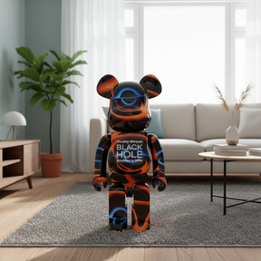 1000% Bearbrick - Doubly Warped Black Hole (NASA)-Medicom Toy-Bearbrick