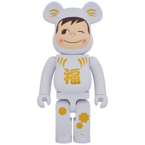 1000% Bearbrick - Daruma x Poko-chan (White // Harmony)