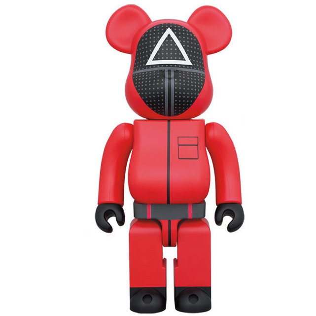 1000% Bearbrick - Squid Game (Triangle Guard)