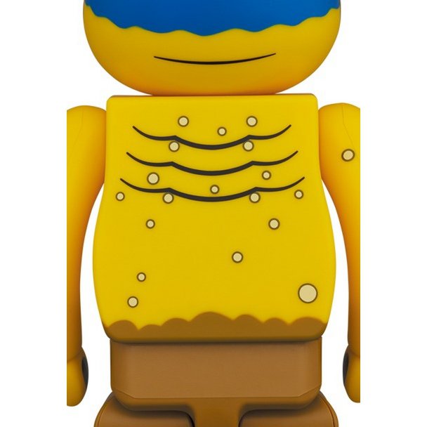 400% & 100% Bearbrick sæt - Cyclops (The Simpsons)