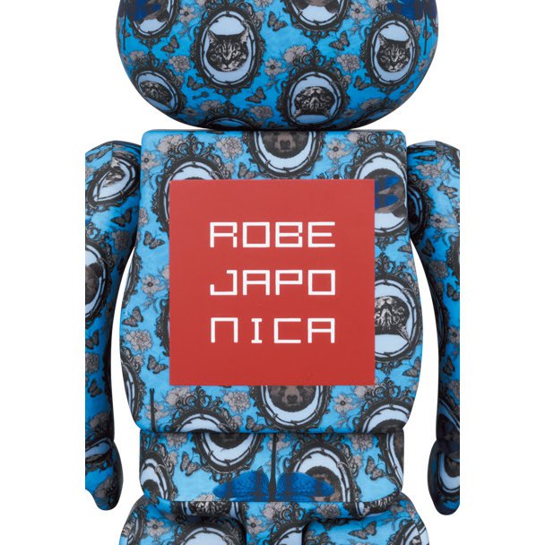 400% & 100% Bearbrick sæt - Robe Japonica Mirror