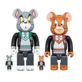 400% & 100% Bearbrick sæt - Tom & Jerry (Hogwarts House Robes)