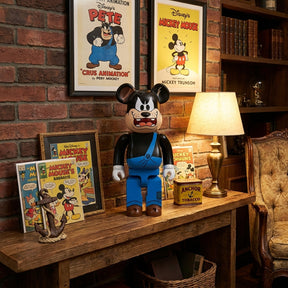 400% Bearbrick - Peg-Leg Pete (Walt Disney)