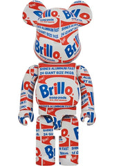1000% Bearbrick - Andy Warhol (Brillo)