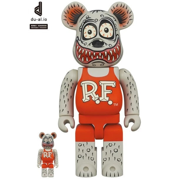 1000% Bearbrick - Elmo - Costume Edition V2 (Sesame Street