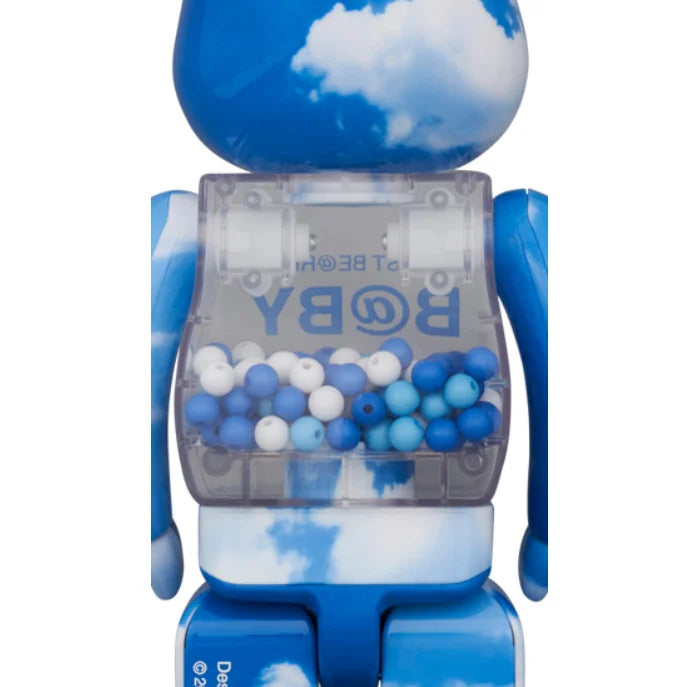 400% & 100% Bearbrick set - My First Bearbrick Baby (Blue Sky edition)