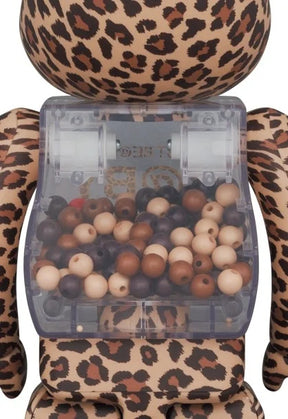 400% & 100% Bearbrick set - My First Bearbrick Baby (Leopard)