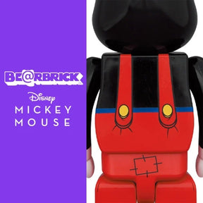 400% & 100% Bearbrick Set - Mickey Mouse (Boat Builders)
