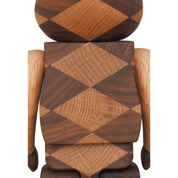 400% Karimoku Bearbrick - Woven #2