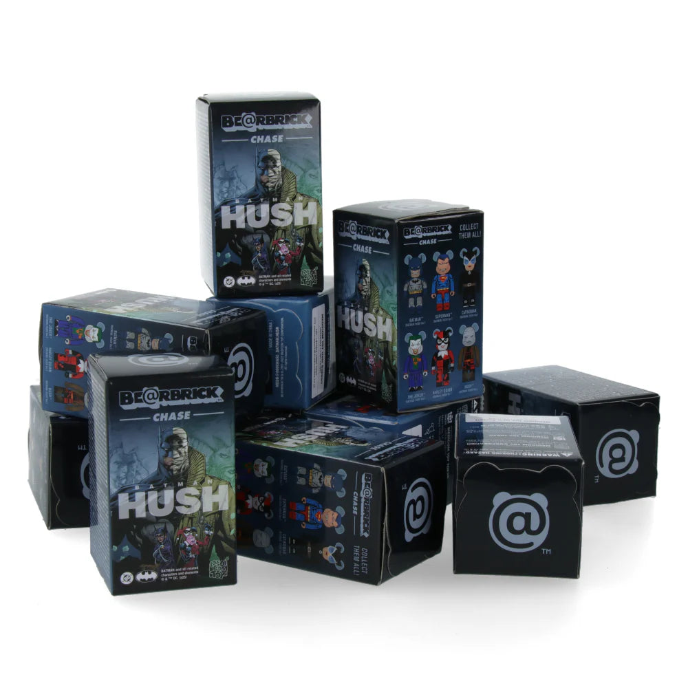 100% Bearbrick Blindbox Chase Series - Batman Hush (Series 1)