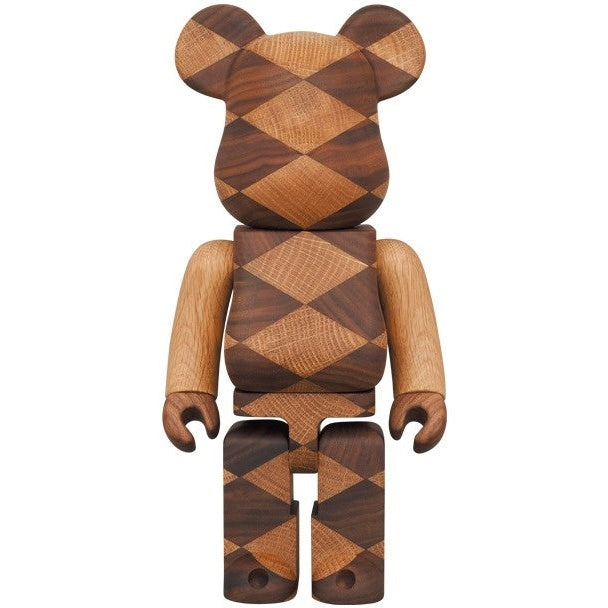 400% Karimoku Bearbrick - Woven #2