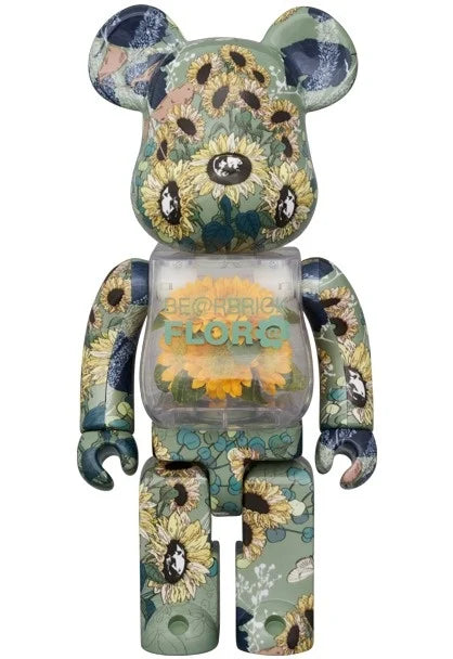 400% Bearbrick - Flor@ Sunflower (Mames)