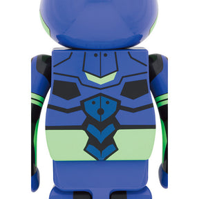 400% & 100% Bearbrick Set - Evangelion (EVA Unit 01 - New Paint)