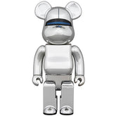 Bearbrick 1000% - Hajime Sorayama Robot (Blue Lights éd.)
