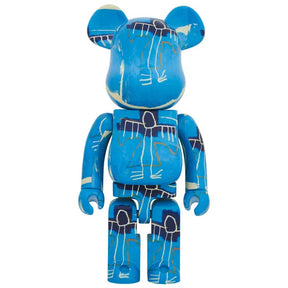 1000% Bearbrick - Jean-Michel Basquiat v9 (Blue Angel)