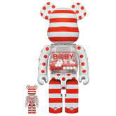 400% & 100% Bearbrick Set - My First Bearbrick Baby (BWWT 3)