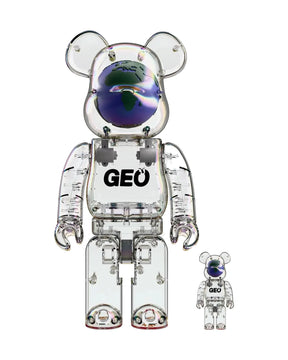 400% & 100% Bearbrick set – GEO (Limited Edition)