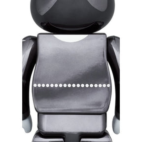400% & 100% Bearbrick set - KISS Demon (Chrome ed.)