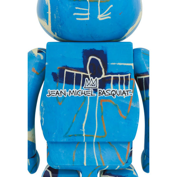 Bearbrick 1000% - Jean-Michel Basquiat v9 (Blue Angel)