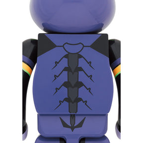 400% & 100% Bearbrick Set - Evangelion (EVA Unit 13 - New Paint)